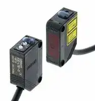 E3Z-LT61 2M: Photoelectric Sensor, 60 m, NPN Open Collector, 100 mA Output, 12 VDC to 24 VDC
