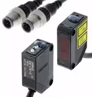 E3Z-LT81-M1J 0.3M: Photoelectric Sensor, 60 m, PNP Open Collector, 100 mA Output, 12 VDC to 24 VDC
