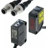 E3Z-LT81-M1J 0.3M: Photoelectric Sensor, 60 m, PNP Open Collector, 100 mA Output, 12 VDC to 24 VDC