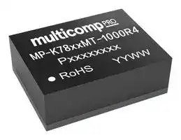 MP-K7812MT-1000R4(100) — Non Isolated POL DC/DC Converter, ITE, Surface Mount DIP, 1 Output, 12 W, 12 V, 1 A