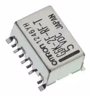 G6K-2F-RF-TR03  DC5: Signal Relay, High Frequency, 5 VDC, DPDT, 1 A, G6K Series, Surface Mount, Non Latching