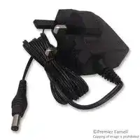 DA18-120UK-M: AC/DC Power Supply, Medical, 1 Output, 18 W, 12 VDC, 1.5 A