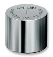 6131101501: Battery, Single Cell, 3 V, CR11108, Lithium Manganese Dioxide, 170 mAh, Pressure Contact, 1