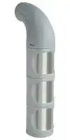 89418055: Beacon, LED, Green/Red/Yellow, Steady, 24 VDC, 85 mm x 394 mm, Clear Dome, IP65/69K