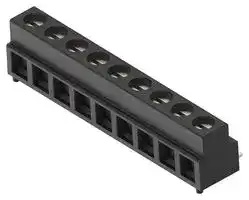 2383938-9: Wire-To-Board Terminal Block, 5 mm, 9 Ways, 30 AWG, 16 AWG, 1.31 mm², Screw