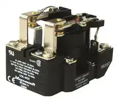 199X-8: Power Relay, DPST-NO, 24 VDC, 40 A, W199 Series, Panel Mount