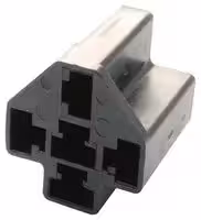 VCF4-1001: Relay Socket, DIN Rail, Panel, Quick Connect, 5 Pins, VCF Series