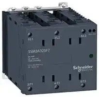 SSM3A325BD: Solid State Relay, 3PST-NO, 25 A, 600 VAC, DIN Rail, Screw