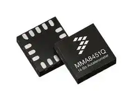 MMA8452QR1: MEMS Accelerometer, Digital, X, Y, Z, ± 2g, ± 4g, ± 8g, 1.95 V, 3.6 V, QFN