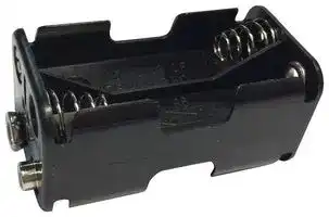 PE000023: Battery Holder, Snap On, AA Battery Size, 4 Position