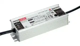 HLG-60H-24: LED Driver, 60 W, 24 VDC, 2.5 A, Constant Current, Constant Voltage, 90 V