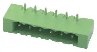 1809115: Terminal Block, Header, 5.08 mm, 6 Ways, 12 A, 320 V, Through Hole Right Angle