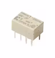 G6K-2P  DC9: Signal Relay, 9 VDC, DPDT, 1 A, G6K Series, Through Hole, Non Latching