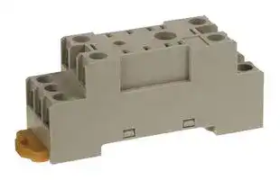 PYF08AN: Relay Socket, DIN Rail, Screw, 8 Pins, 7 A