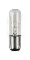 95501534: Bulb, Signal Indicator, BA15d, 12 VDC, 583 mA, 7 W, Silver, 16 x 54 mm, 210/213/219/220/480 Beacon