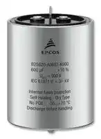 B25620B1427A101: Power Film Capacitor, Metallized PP, Can, 420 µF, ± 10%, DC Link, Stud Mount - M12