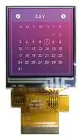 MDT0144ASHR-MULTI: TFT LCD, 1.44 ", 128 x 128 Pixels, Square, RGB, 3.3V