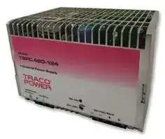 TSPC 480-124: AC/DC DIN Rail Power Supply (PSU), ITE, 1 Output, 480 W, 24 VDC, 20 A
