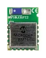 BM71BLES1FC2-0002AA: Bluetooth 4.2 Module, 1.9V to 3.6V Supply, 8.6Kbps, -90dBm Sensitivity,  2.402GHz to 2.480GHz