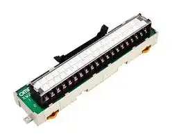 XW2B-40G5 — Terminal Block Interface Module, 40 Position, 1 A, 125 VAC, M3.5 Screw, Flat Cable