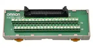 XW2B-40G4: Interface Style, 1 A, 125 VAC, Flat Cable Connector To Screw, 40 Position, Terminal Block