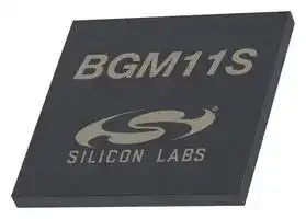 BGM11S12F256GA-V2: Bluetooth 4.2, Gecko SiP/Module, 1.85V to 3.8V Supply, 200m Range, 1Mbps, -90dBm Sensitivity