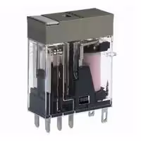 G2R-2-S 230VAC (S): Power Relay, DPDT, 230 VAC, 5 A, G2RS Series, Socket, Non Latching