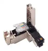 6AG1901-1BB20-7AA0: RJ45 Data Connector, 10/100 Mbit/s, 4 Ethernet Connections, SIPLUS Series