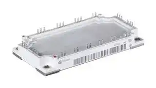 FP100R06KE3BOSA1: IGBT Module, PIM Three Phase Input Rectifier, 100 A, 1.45 V, 335 W, 150 °C, Module