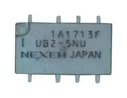 UB2-12NUL: Signal Relay, 12 VDC, DPDT, 1 A, UB2 Series, Surface Mount, Non Latching