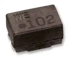 744228S: Filter, Line, Surface Mount, 25 µH, WE-SL2 Series, 2.8 kohm, 1 A, 9.2mm x 6mm x 5mm