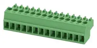 1840489: Pluggable Terminal Block, 3.5 mm, 14 Ways, 28 AWG, 16 AWG, 1.5 mm², Screw