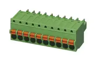 1851119: Pluggable Terminal Block, 3.81 mm, 9 Ways, 26 AWG, 16 AWG, 1.5 mm², Push In