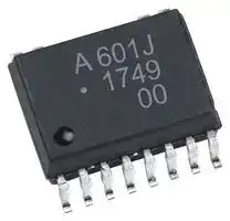 ASSR-601J-000E: MOSFET Relay, SPST-NO (1 Form A), DC, 1 kV, 10 mA, SO-16 (12-Pin Used), Surface Mount
