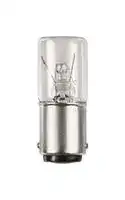 95584032: Bulb, Signal Indicator, BA15d, 30 VDC, 167 mA, 5 W, Silver, 16 x 42 mm, KombiSIGN 50 Series