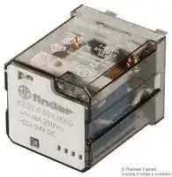 62.32.9.024.0000: Power Relay, DPDT, 24 VDC, 16 A, 62 Series, Socket