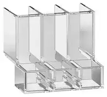 LAD96590: Lug Connector Cover, Transparent, 3P, TeSys GV4 Series Circuit Breaker