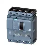 3VA2216-7JQ42-0DF0 — Electronic Circuit Breaker, MCCB,  3VA2, 4P, 110 kA, 415 V, 160 A, 1 Aux Sw + 1 Trip Alarm HQ