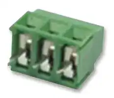 691214110003: Wire-To-Board Terminal Block, 3.5 mm, 3 Ways, 24 AWG, 16 AWG, 1.5 mm², Screw