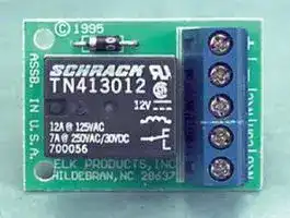 ELK912: COMPACT RELAY, 12VDC, SPDT