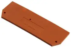 281-326.: END PLATE, RAIL MOUNTED TERMINAL BLOCK