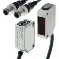 E3ZM-T81-S1J 0.3M: Photoelectric Sensor, 15 m, PNP Open Collector, 100 mA Output, 10 VDC to 30 VDC