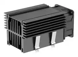 LA 27 K 100 12 ME: Fan / Force Cooled Heat Sink, 65.8 mm, 75.5 mm, 100 mm, 56 m³/h, 41 dBA