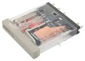 G2RV-1-S- DC21 — Power Relay, SPDT, 21 VDC, 6 A, G2RV, Socket, Non Latching