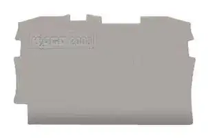 2000-1291: Accessory, 2 Way, Grey, TOPJOB Terminal Blocks, End & Intermediate Plate, 2000-129x Series