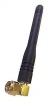 ANT-24G-WHP-SMA: Whip Antenna, 2.4GHz, 2 VSWR, 2.15dBi Gain, SMA Connector