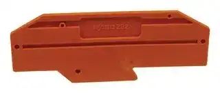 282-333: END PLATE, RAIL MOUNTED TERMINAL BLOCK