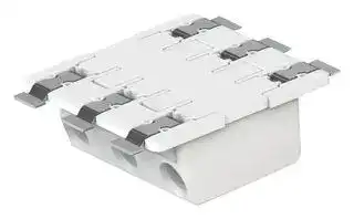 2070-543/998-406: Wire-To-Board Terminal Block, 6.5 mm, 3 Ways, 24 AWG, 18 AWG, 0.75 mm², Clamp