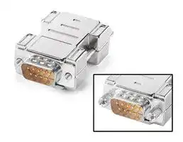 6AV6671-8XE00-0AX0: Converter, RS422 to RS232, 9 Pole, Male to Female, Screw, SIMATIC HMI Series