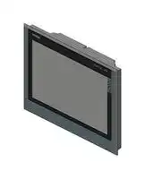 6AV7486-2TA10-1AA0: Flat Panel, 15" Touch, 1024 x 768 Pixel, 24 VDC, DVI-D Interface